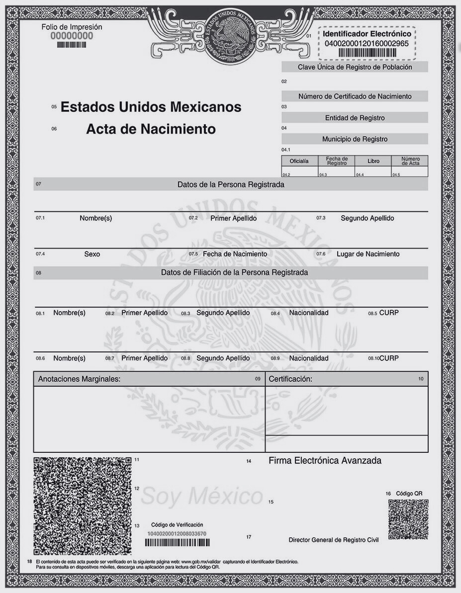 Ejemplo Acta
